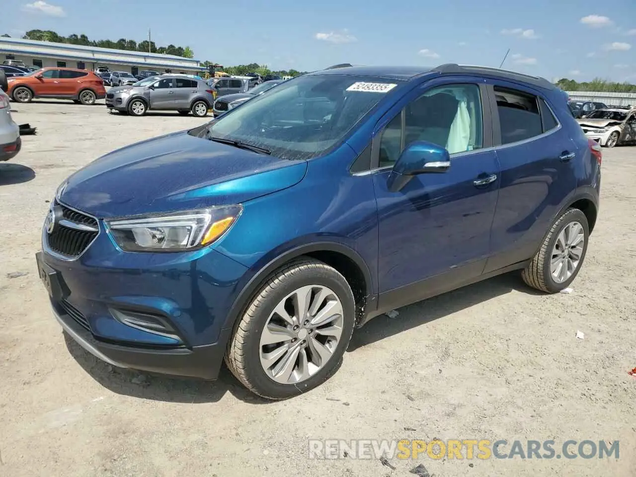 1 Photograph of a damaged car KL4CJASB4KB938888 BUICK ENCORE 2019