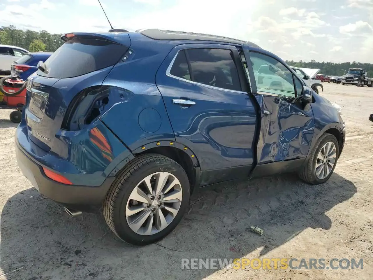 3 Photograph of a damaged car KL4CJASB4KB938888 BUICK ENCORE 2019