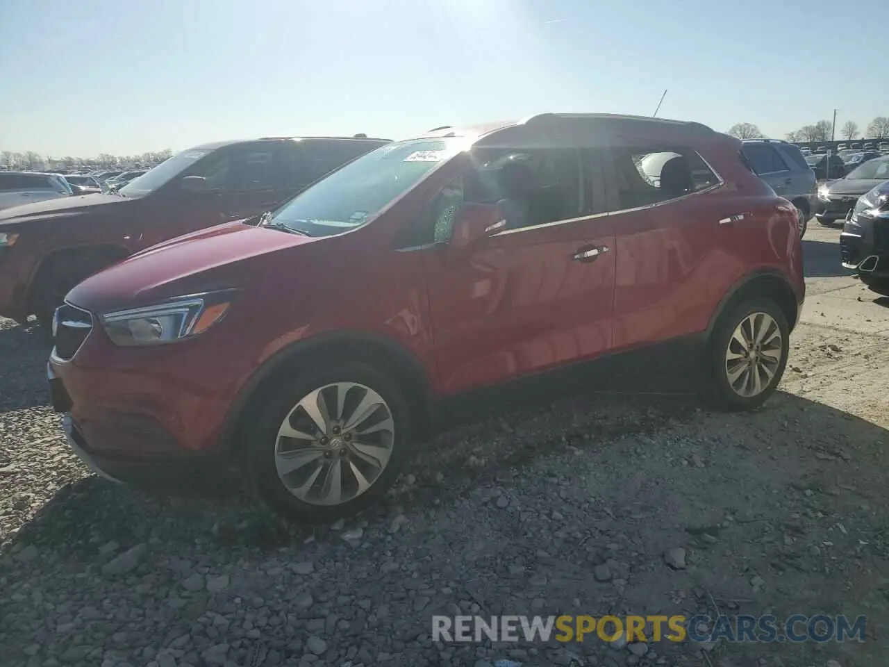 1 Photograph of a damaged car KL4CJASB4KB958428 BUICK ENCORE 2019