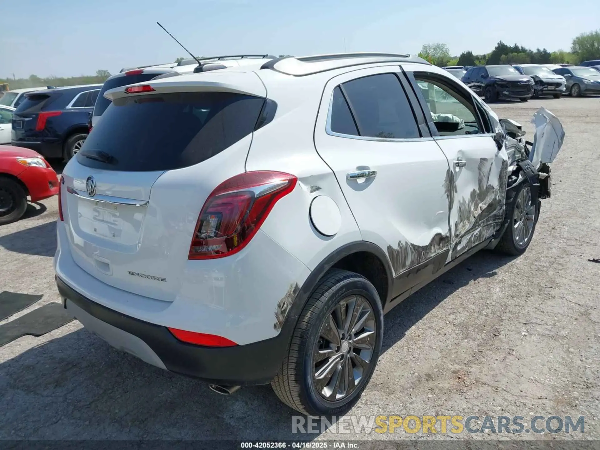 4 Photograph of a damaged car KL4CJASB5KB701679 BUICK ENCORE 2019