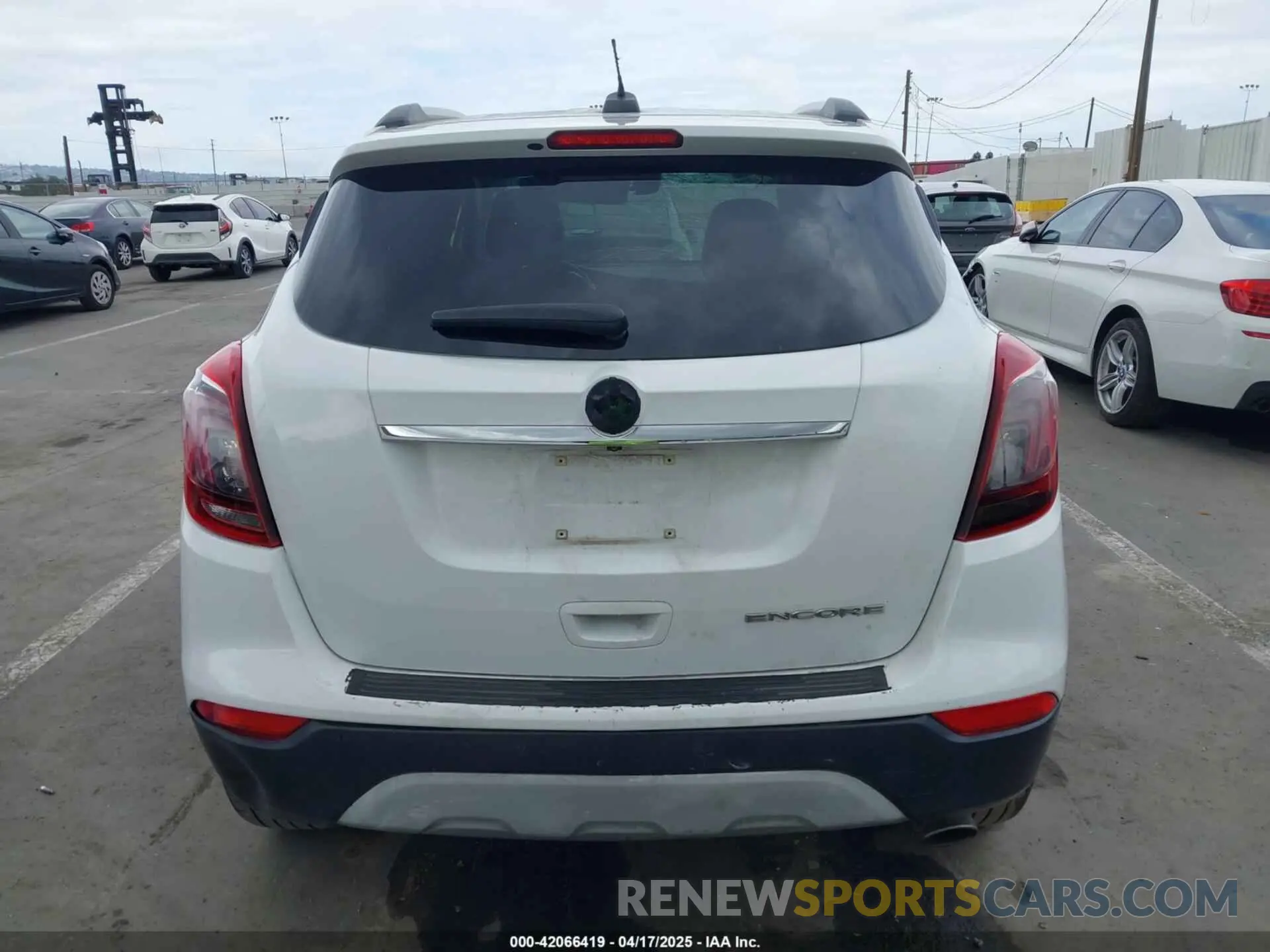 15 Photograph of a damaged car KL4CJASB5KB704579 BUICK ENCORE 2019