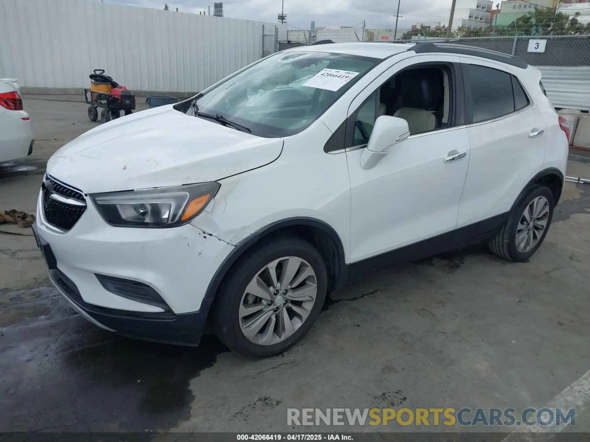 2 Photograph of a damaged car KL4CJASB5KB704579 BUICK ENCORE 2019