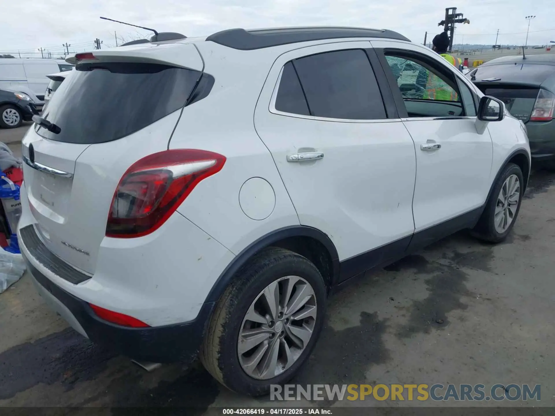 4 Photograph of a damaged car KL4CJASB5KB704579 BUICK ENCORE 2019