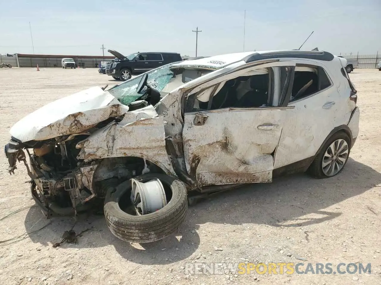 1 Photograph of a damaged car KL4CJASB5KB722581 BUICK ENCORE 2019