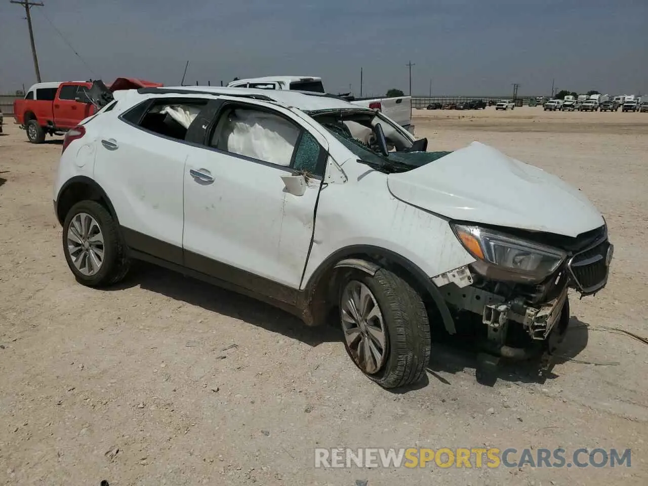 4 Photograph of a damaged car KL4CJASB5KB722581 BUICK ENCORE 2019