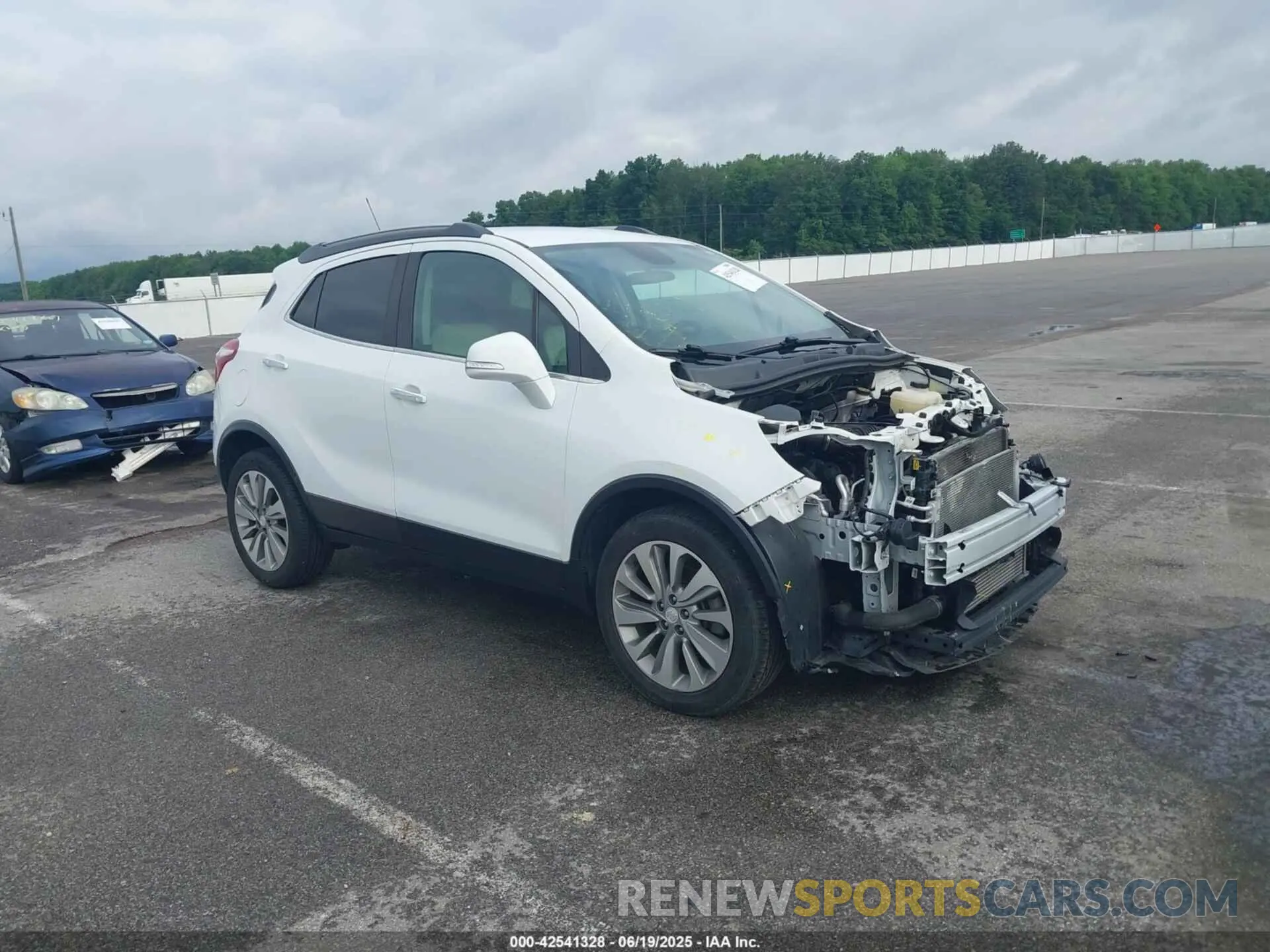 1 Photograph of a damaged car KL4CJASB5KB764412 BUICK ENCORE 2019