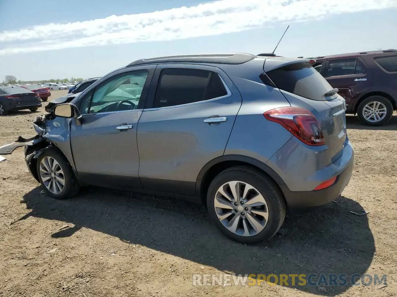 2 Photograph of a damaged car KL4CJASB5KB767858 BUICK ENCORE 2019