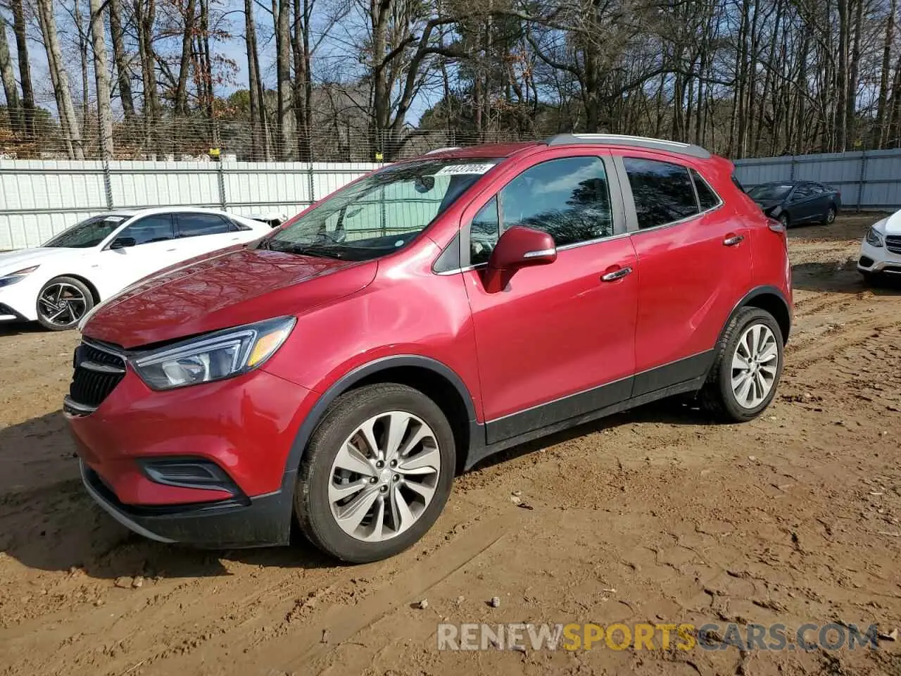 1 Photograph of a damaged car KL4CJASB5KB788399 BUICK ENCORE 2019