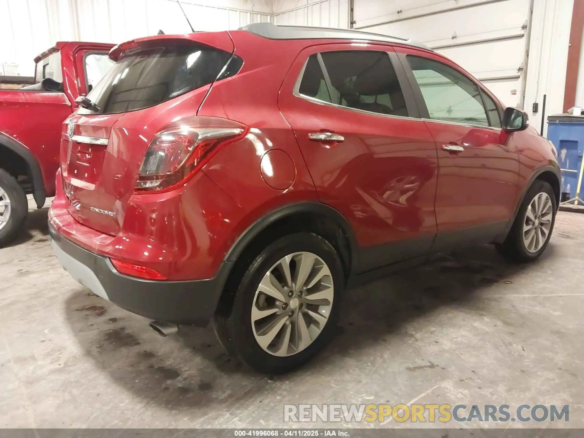 4 Photograph of a damaged car KL4CJASB5KB790637 BUICK ENCORE 2019
