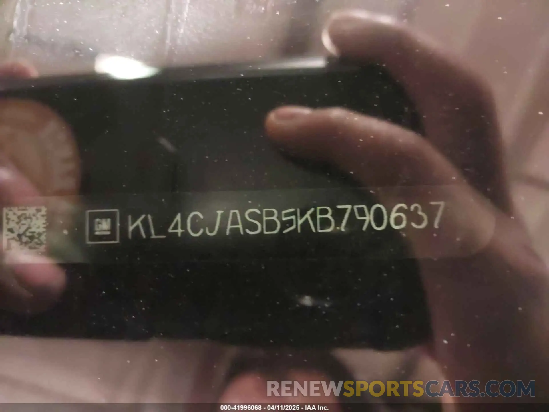 9 Photograph of a damaged car KL4CJASB5KB790637 BUICK ENCORE 2019