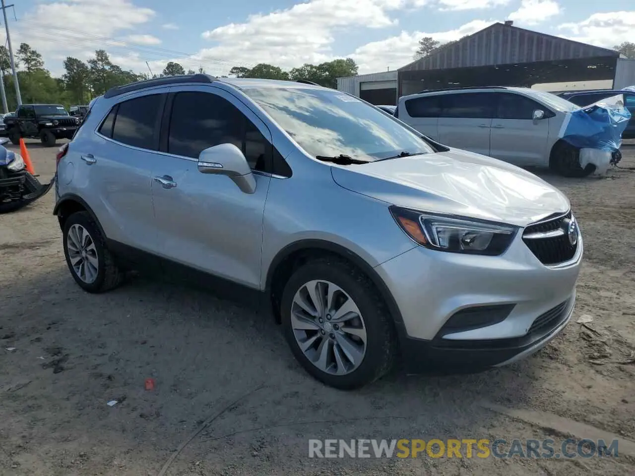 4 Photograph of a damaged car KL4CJASB5KB807257 BUICK ENCORE 2019