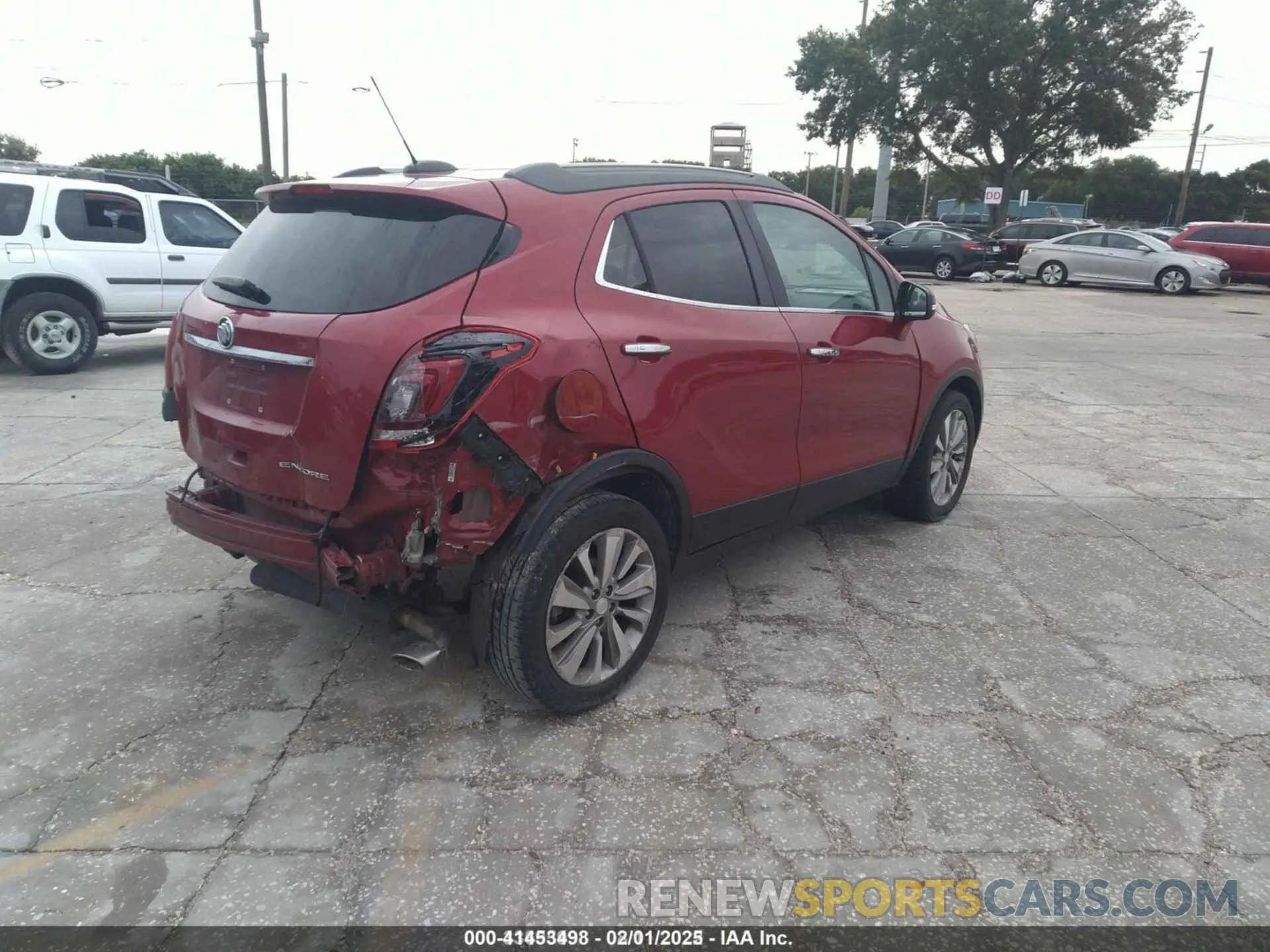 4 Photograph of a damaged car KL4CJASB5KB826472 BUICK ENCORE 2019