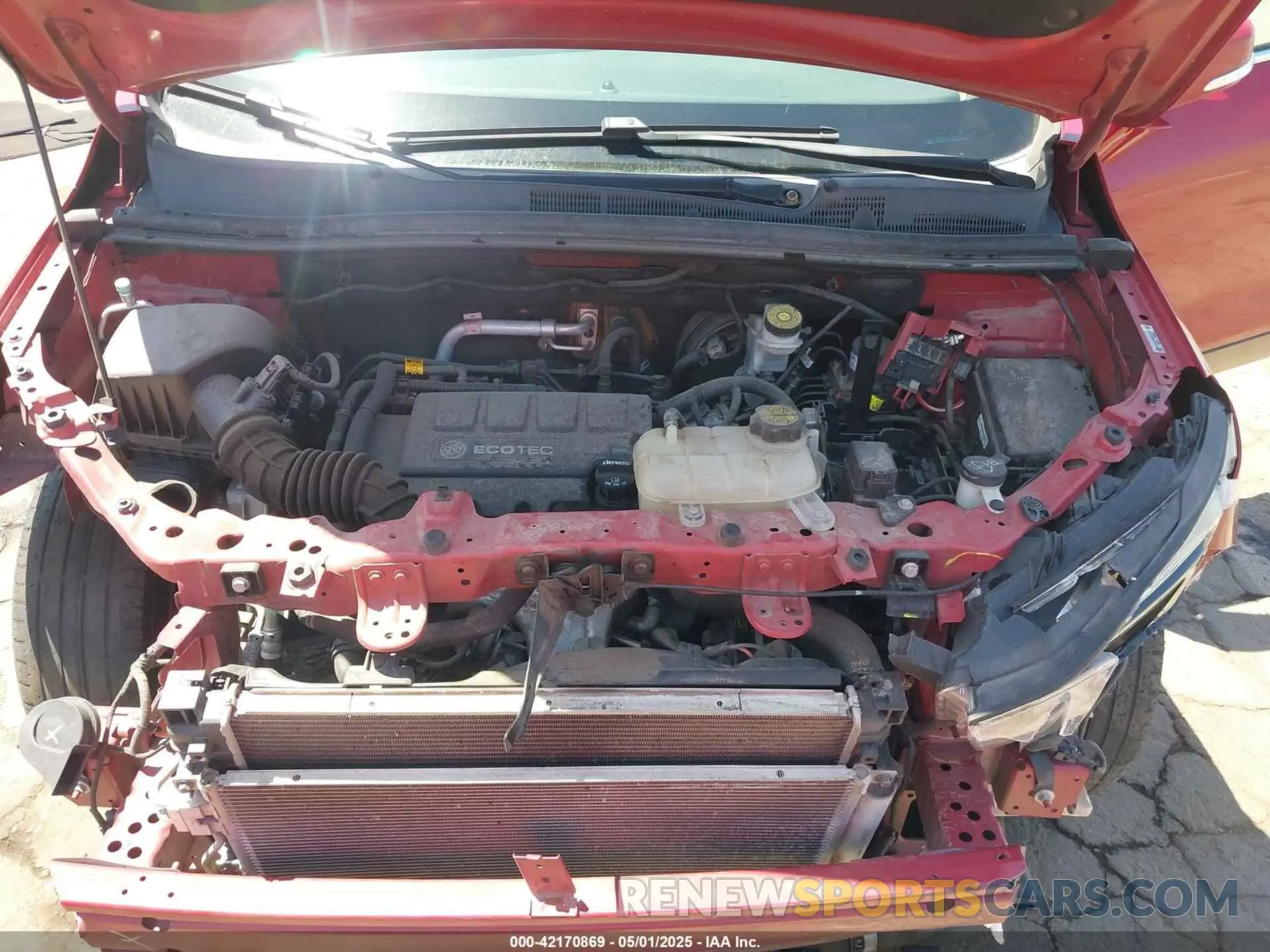 10 Photograph of a damaged car KL4CJASB5KB837813 BUICK ENCORE 2019