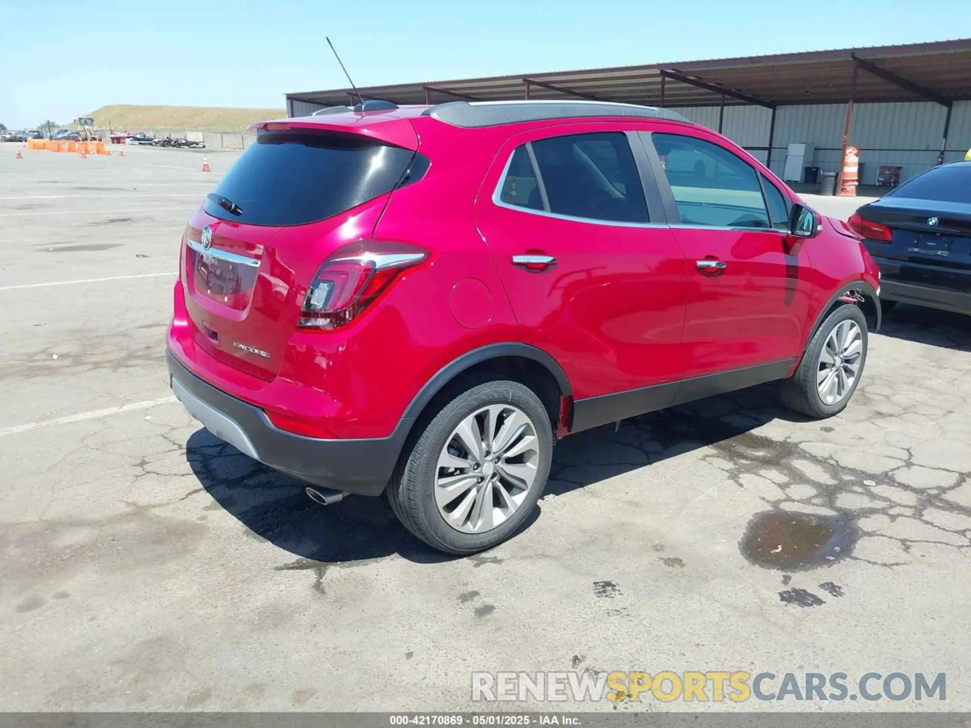 4 Photograph of a damaged car KL4CJASB5KB837813 BUICK ENCORE 2019