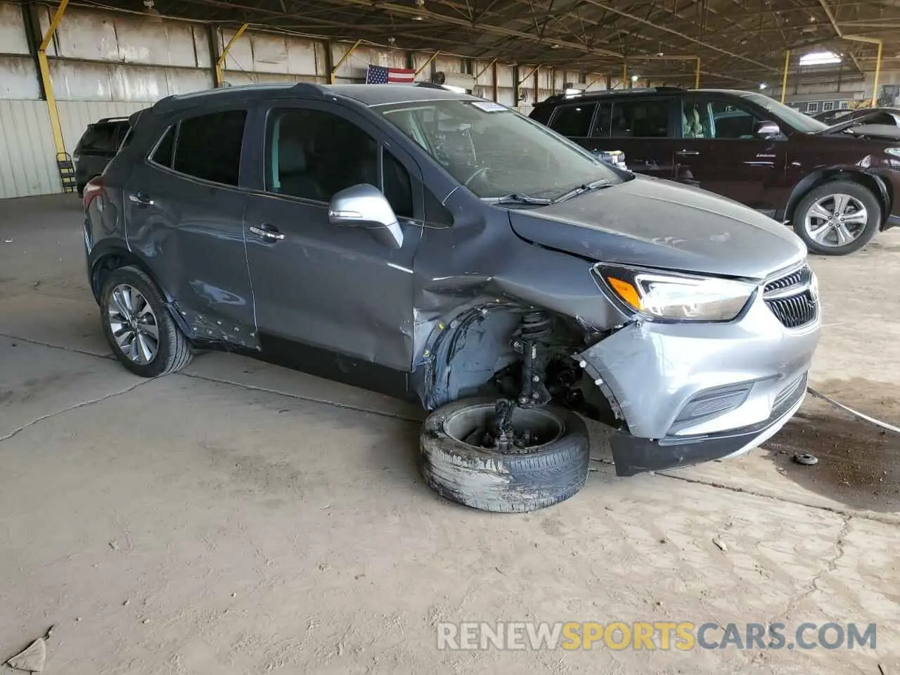 4 Photograph of a damaged car KL4CJASB5KB891726 BUICK ENCORE 2019