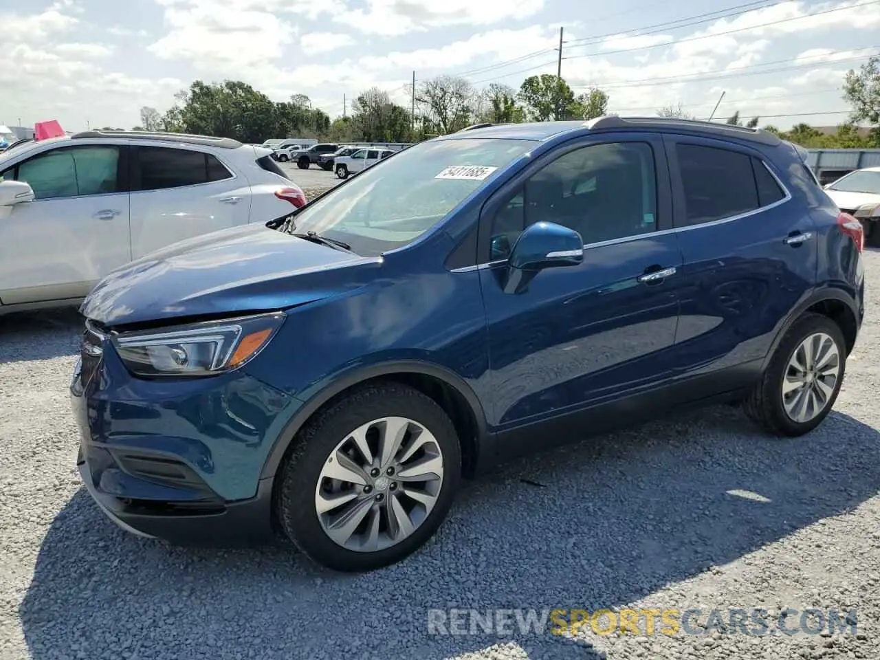 1 Photograph of a damaged car KL4CJASB5KB898384 BUICK ENCORE 2019