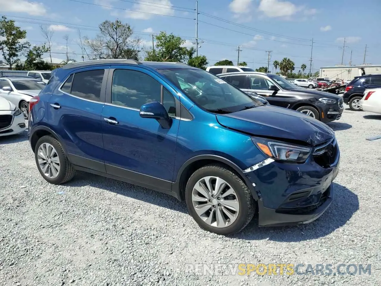 4 Photograph of a damaged car KL4CJASB5KB898384 BUICK ENCORE 2019