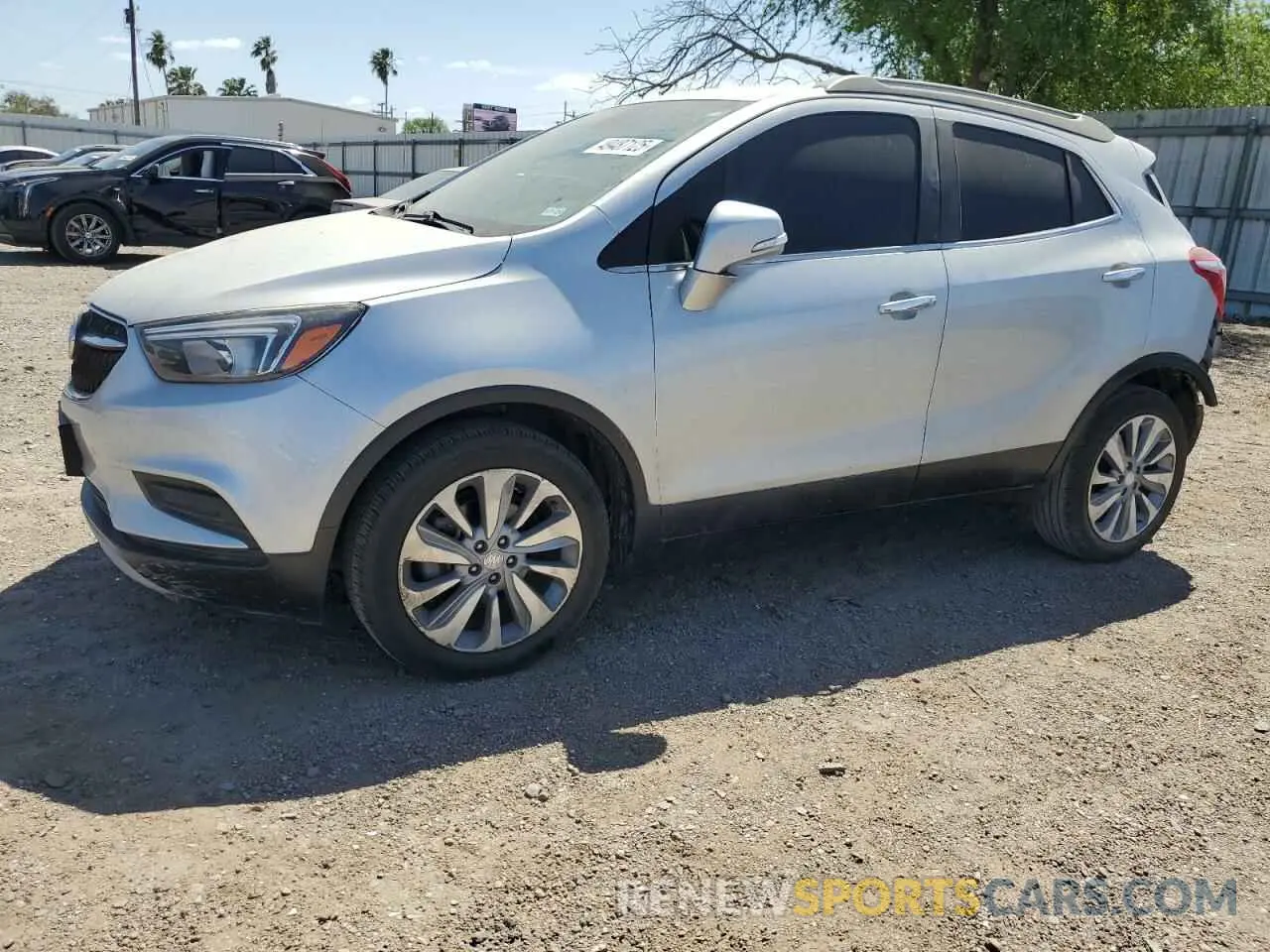 1 Photograph of a damaged car KL4CJASB5KB939578 BUICK ENCORE 2019