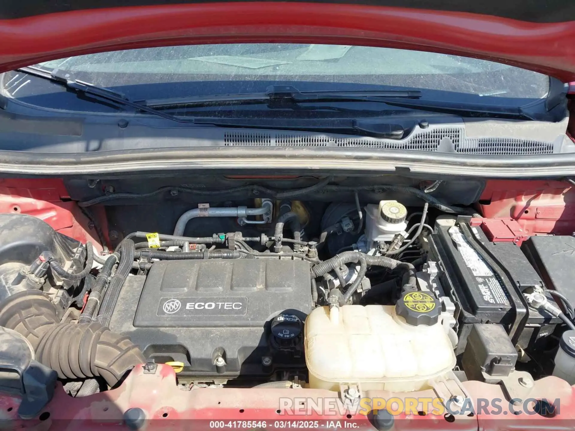 10 Photograph of a damaged car KL4CJASB6KB728714 BUICK ENCORE 2019