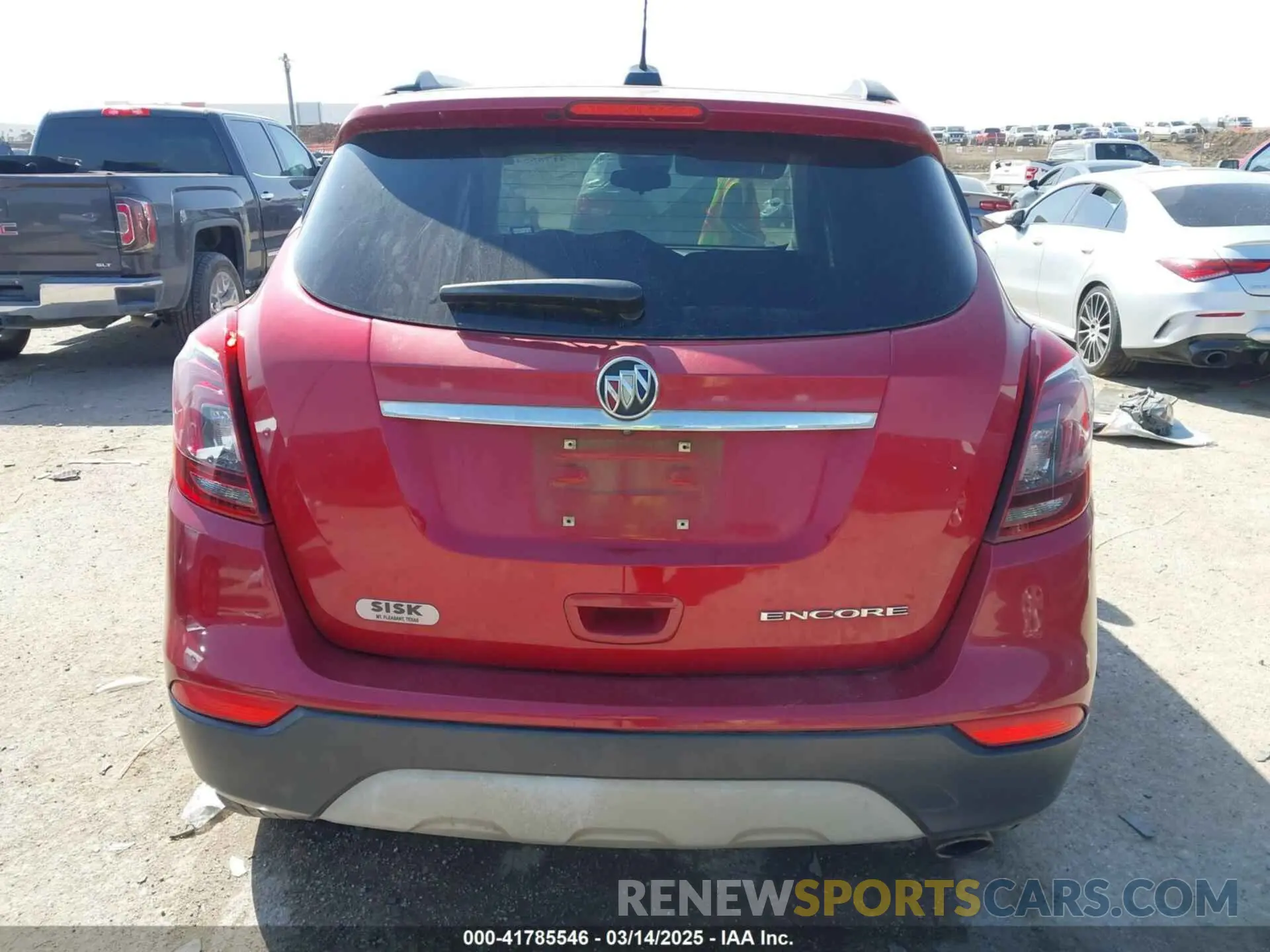 16 Photograph of a damaged car KL4CJASB6KB728714 BUICK ENCORE 2019