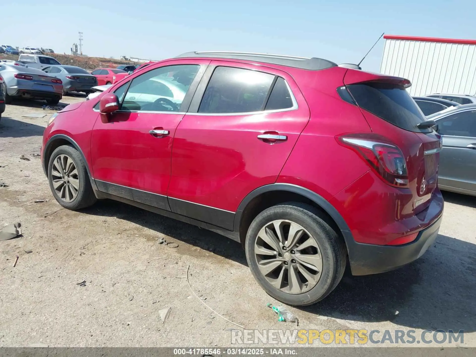 3 Photograph of a damaged car KL4CJASB6KB728714 BUICK ENCORE 2019