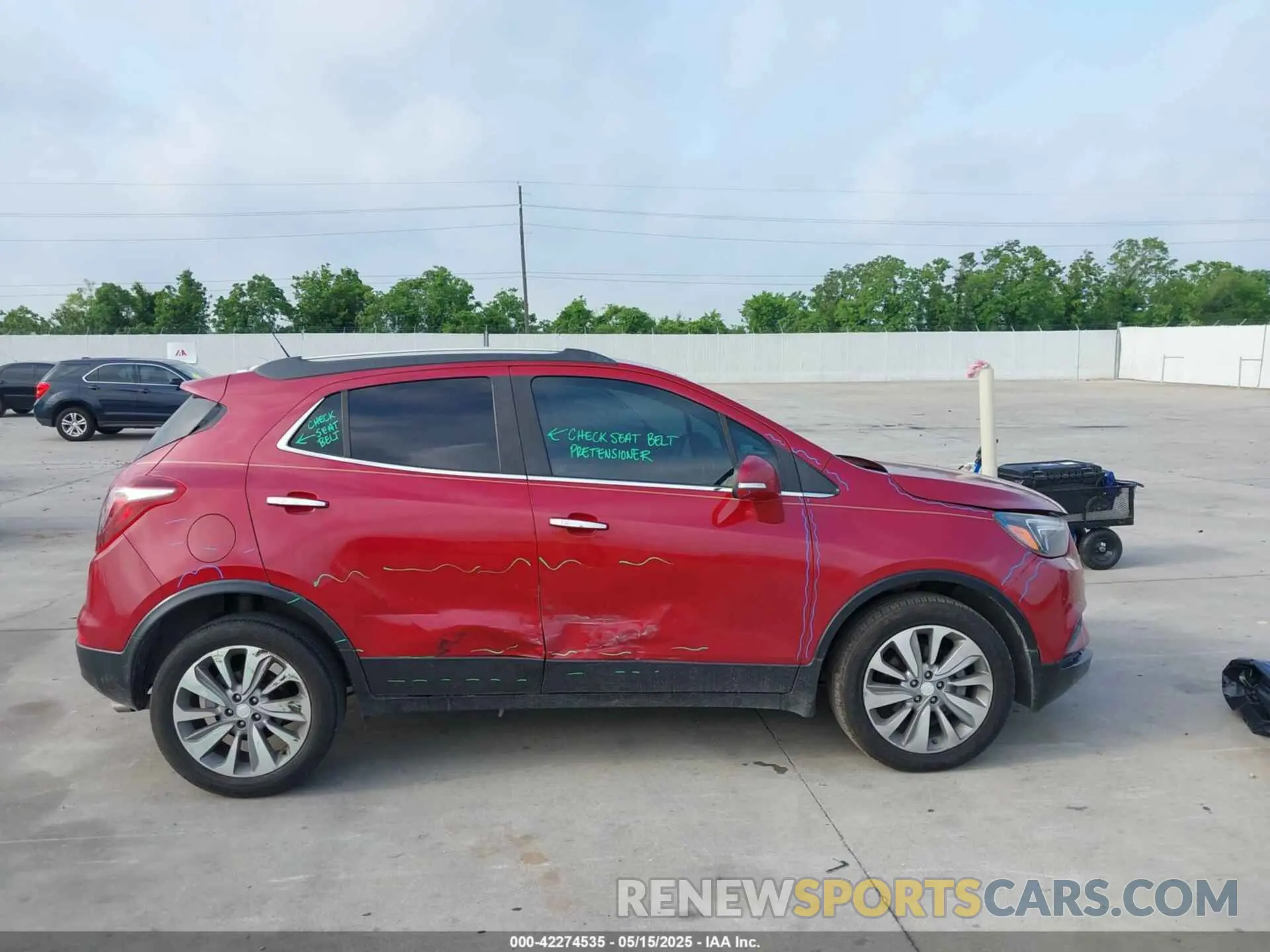 13 Photograph of a damaged car KL4CJASB6KB731435 BUICK ENCORE 2019