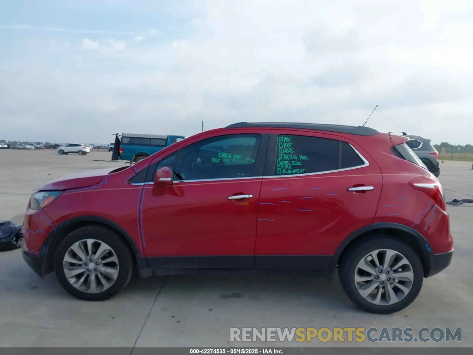 14 Photograph of a damaged car KL4CJASB6KB731435 BUICK ENCORE 2019
