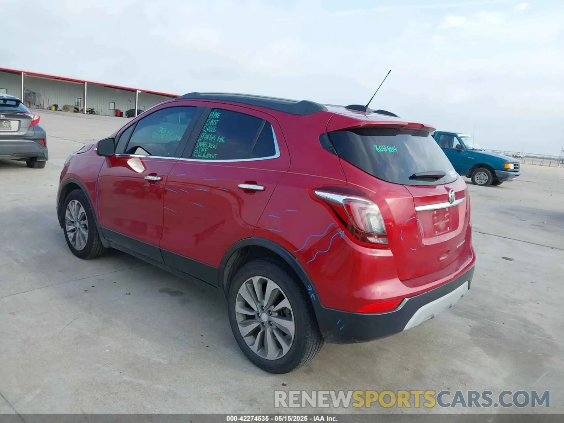 3 Photograph of a damaged car KL4CJASB6KB731435 BUICK ENCORE 2019