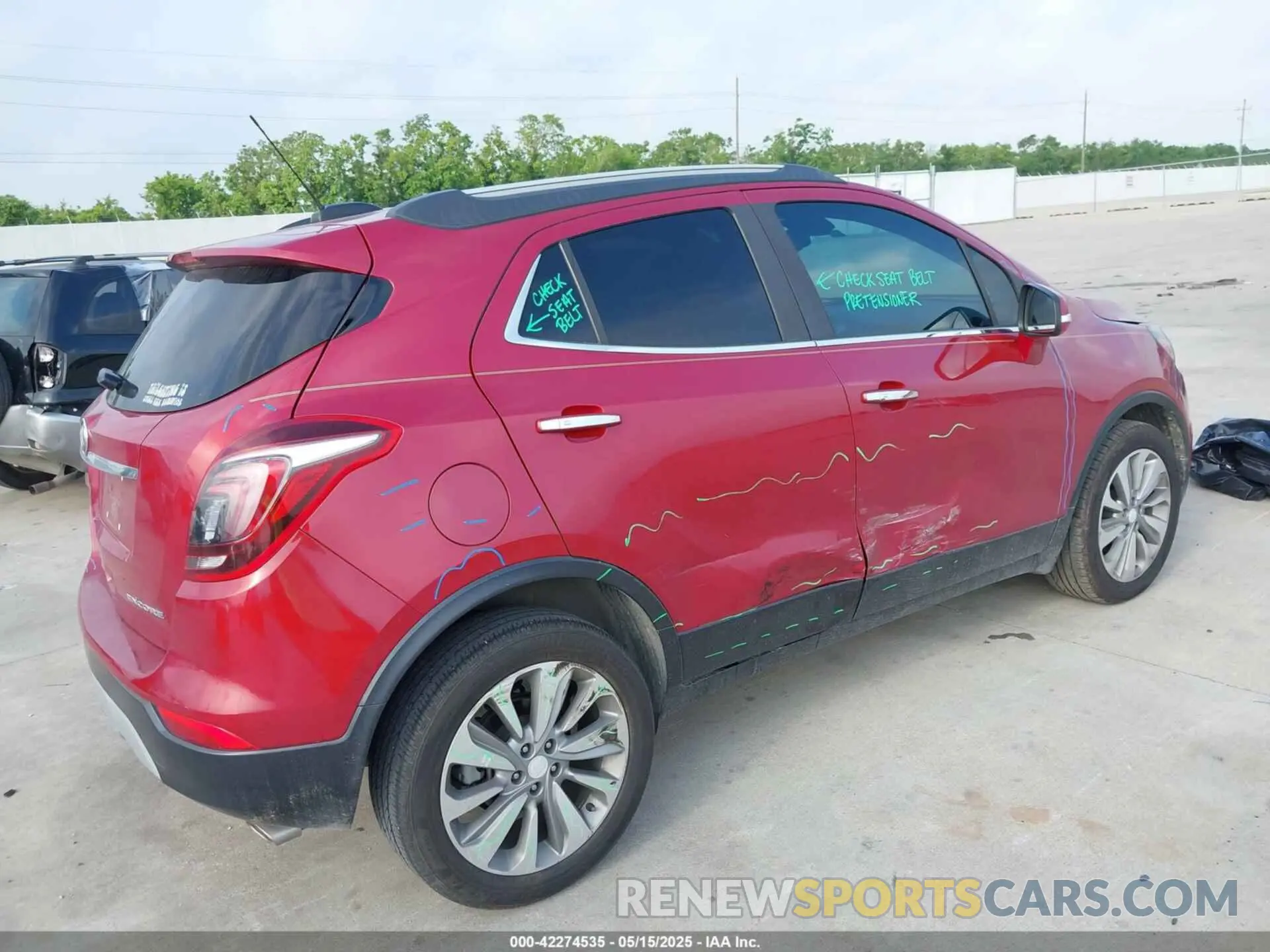 4 Photograph of a damaged car KL4CJASB6KB731435 BUICK ENCORE 2019