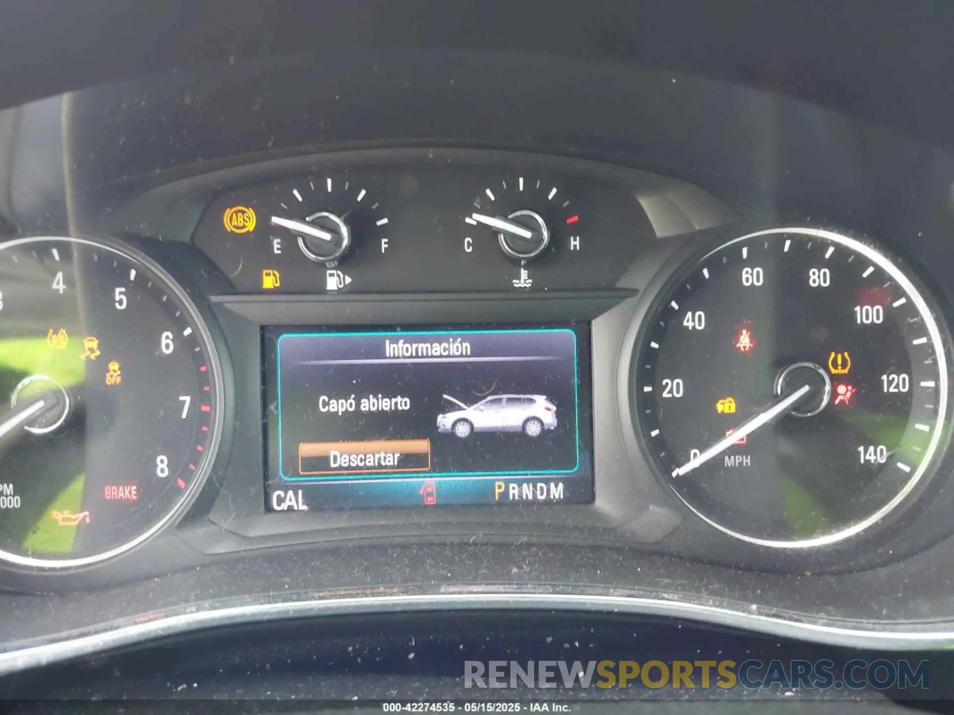 7 Photograph of a damaged car KL4CJASB6KB731435 BUICK ENCORE 2019
