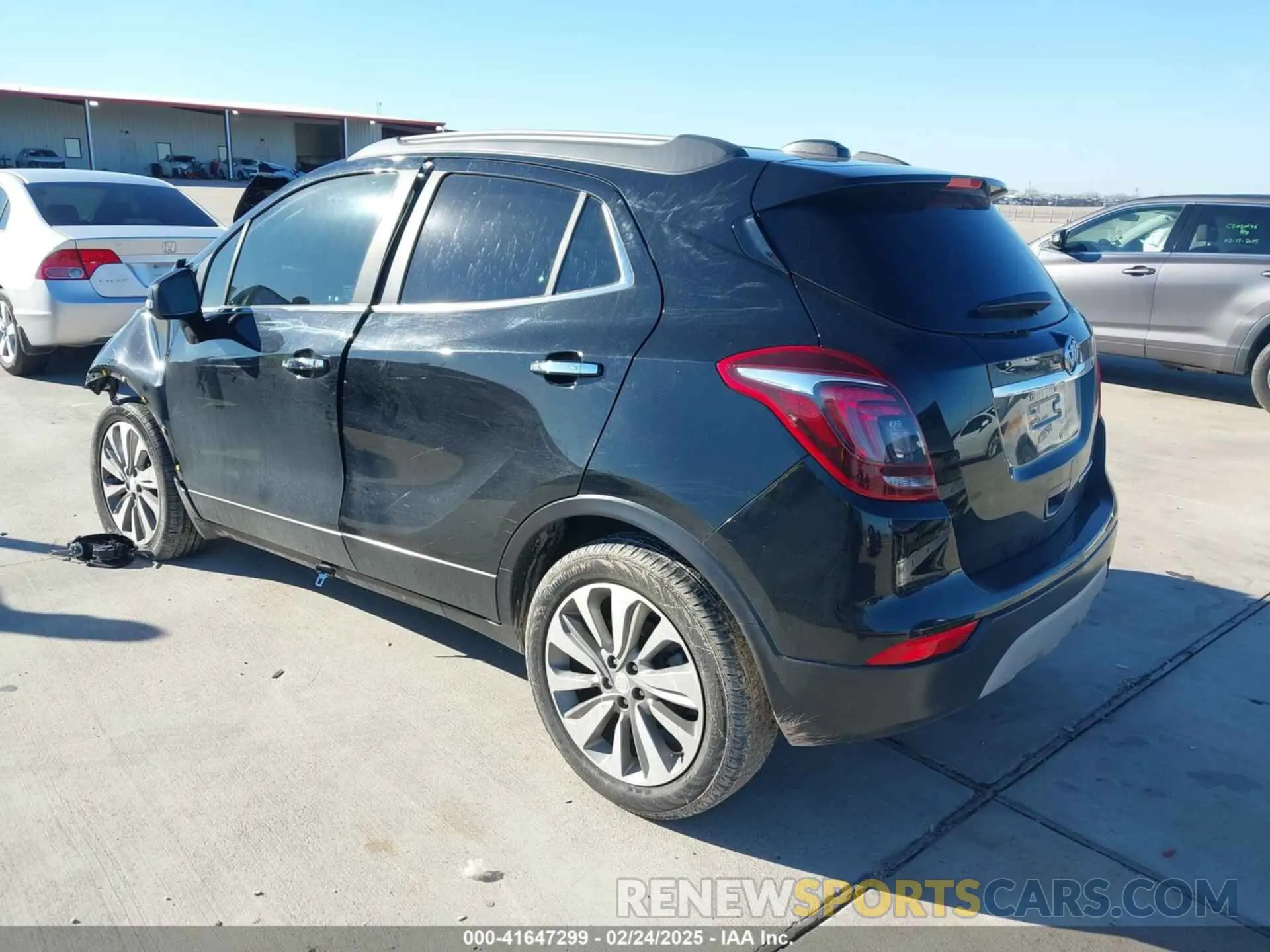 3 Photograph of a damaged car KL4CJASB6KB752558 BUICK ENCORE 2019