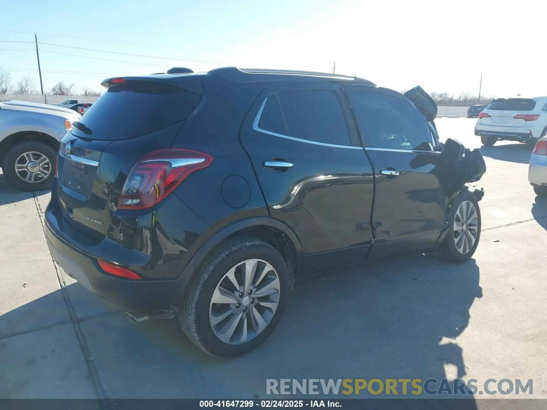 4 Photograph of a damaged car KL4CJASB6KB752558 BUICK ENCORE 2019