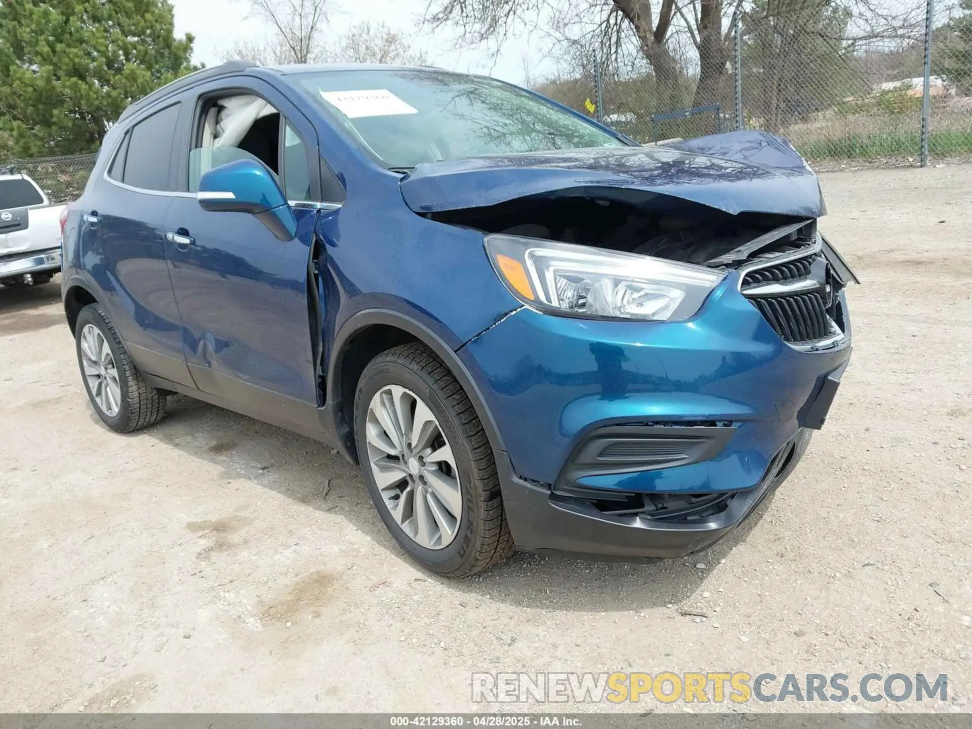 1 Photograph of a damaged car KL4CJASB6KB761387 BUICK ENCORE 2019