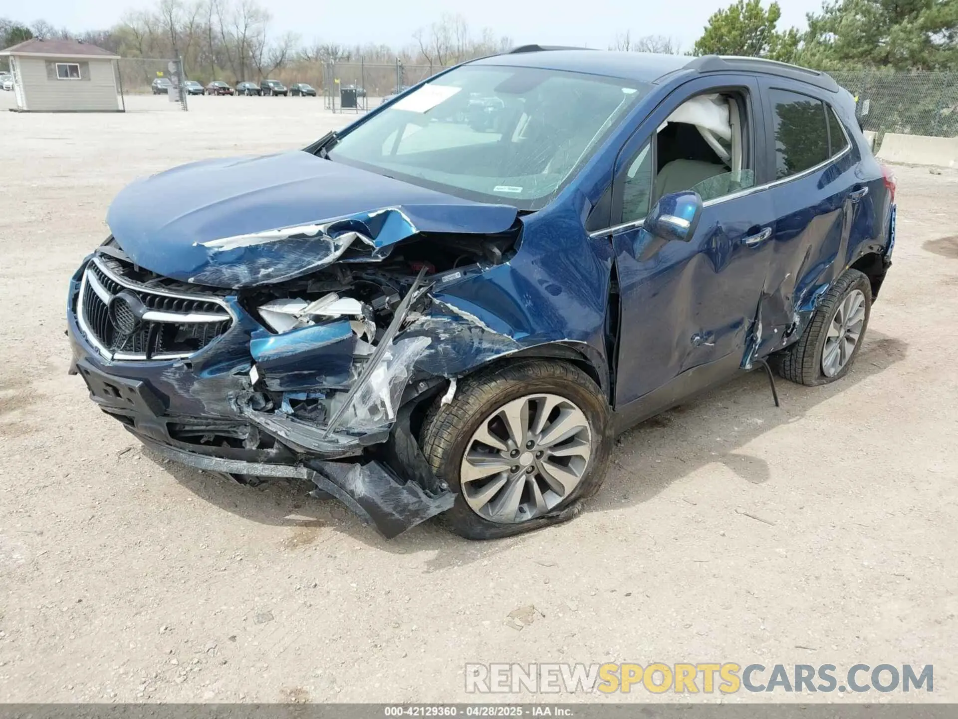 2 Photograph of a damaged car KL4CJASB6KB761387 BUICK ENCORE 2019