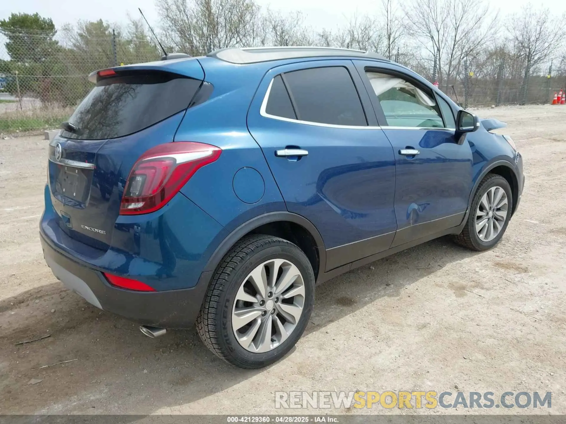 4 Photograph of a damaged car KL4CJASB6KB761387 BUICK ENCORE 2019