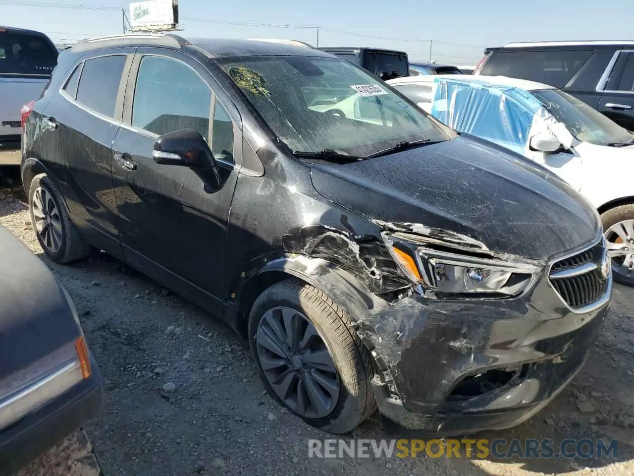4 Photograph of a damaged car KL4CJASB6KB772549 BUICK ENCORE 2019