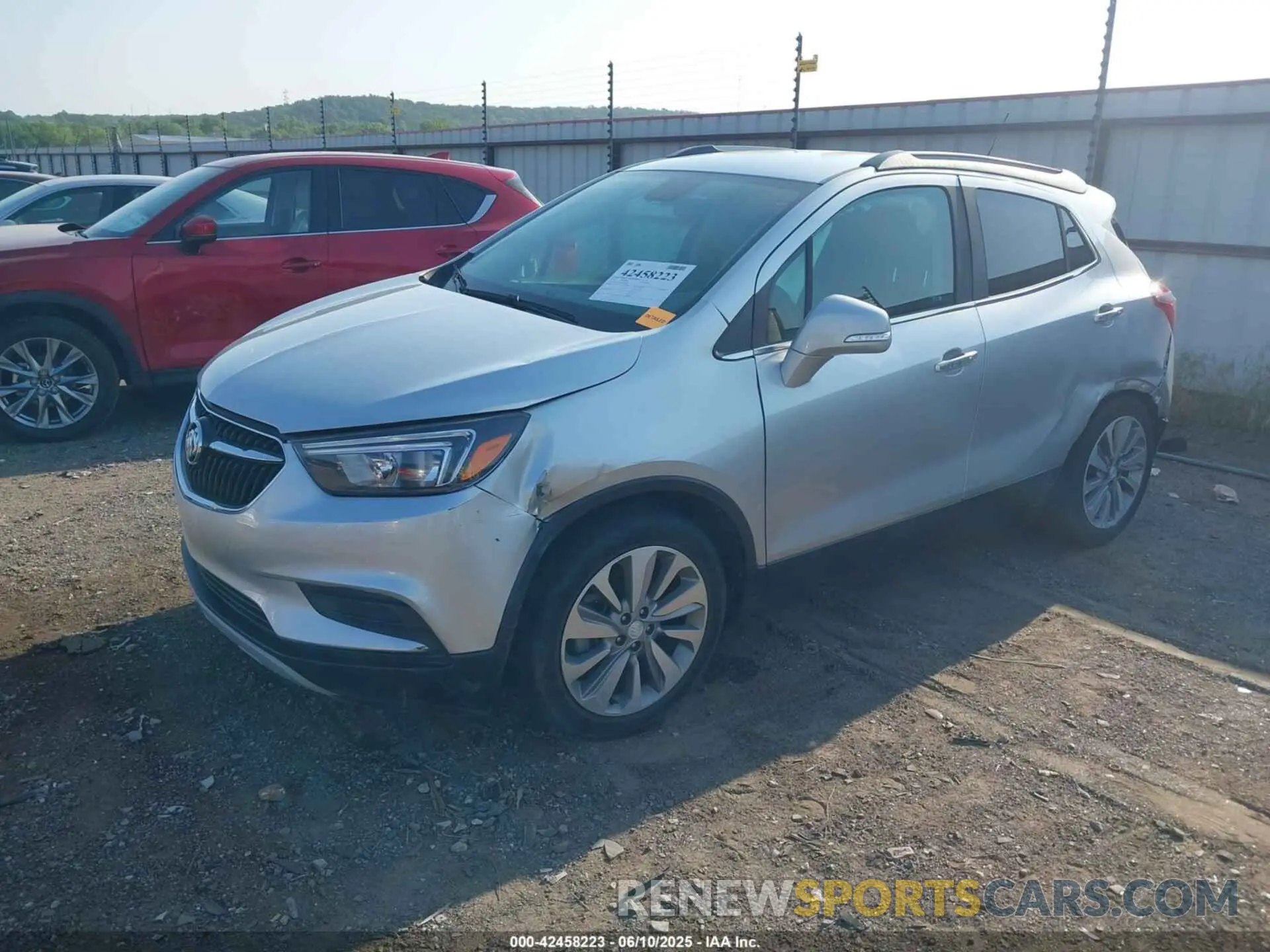 2 Photograph of a damaged car KL4CJASB6KB774625 BUICK ENCORE 2019