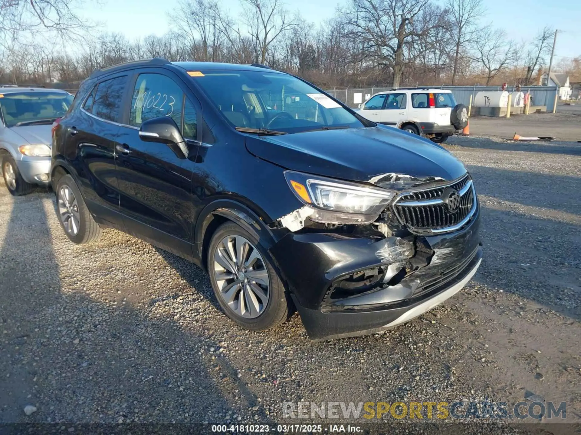 1 Photograph of a damaged car KL4CJASB6KB781249 BUICK ENCORE 2019