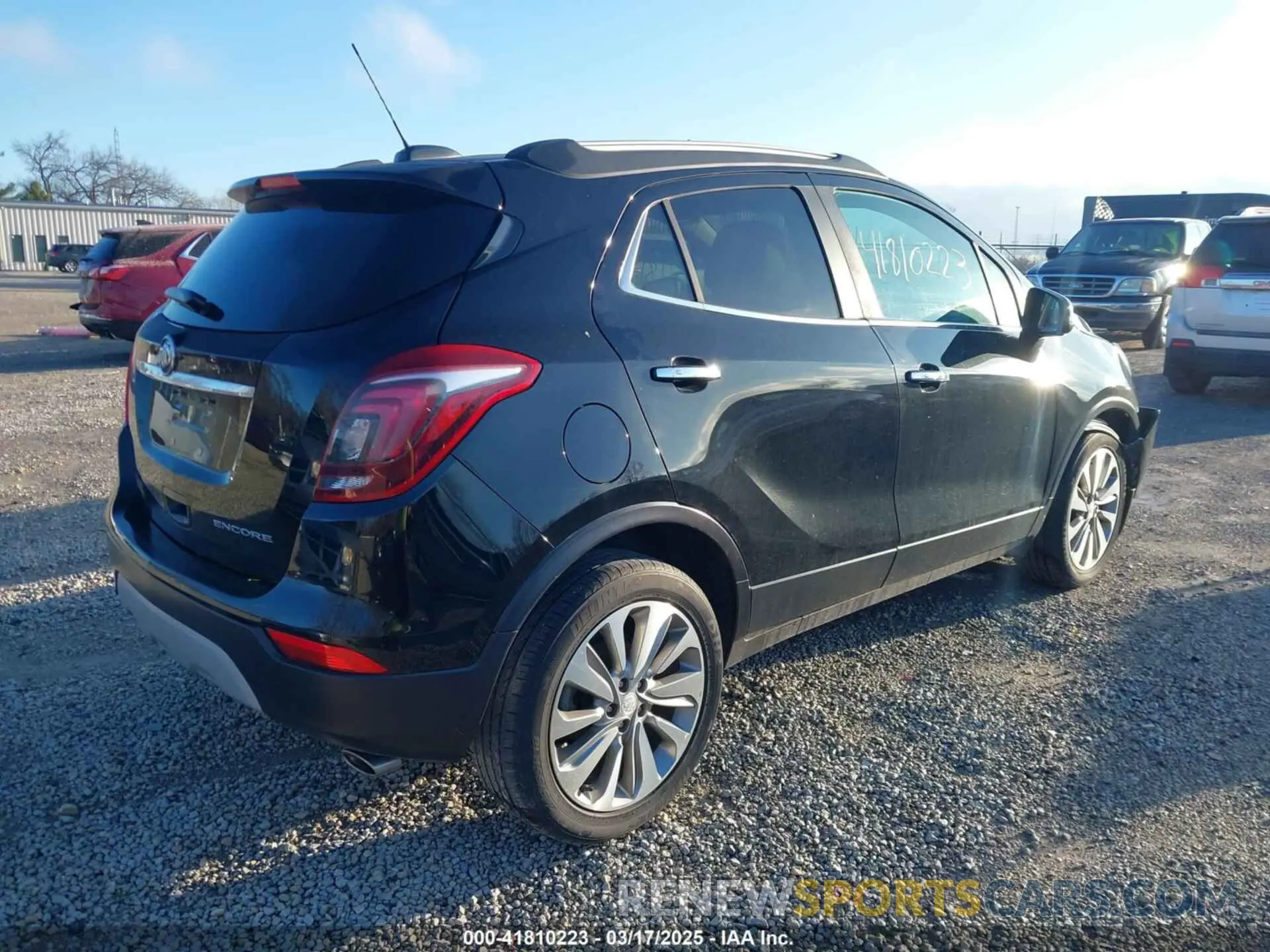 4 Photograph of a damaged car KL4CJASB6KB781249 BUICK ENCORE 2019