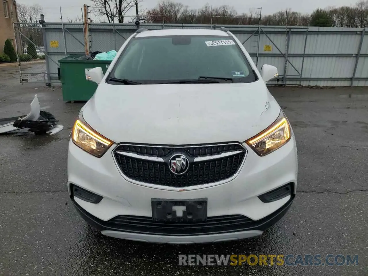 5 Photograph of a damaged car KL4CJASB6KB785267 BUICK ENCORE 2019