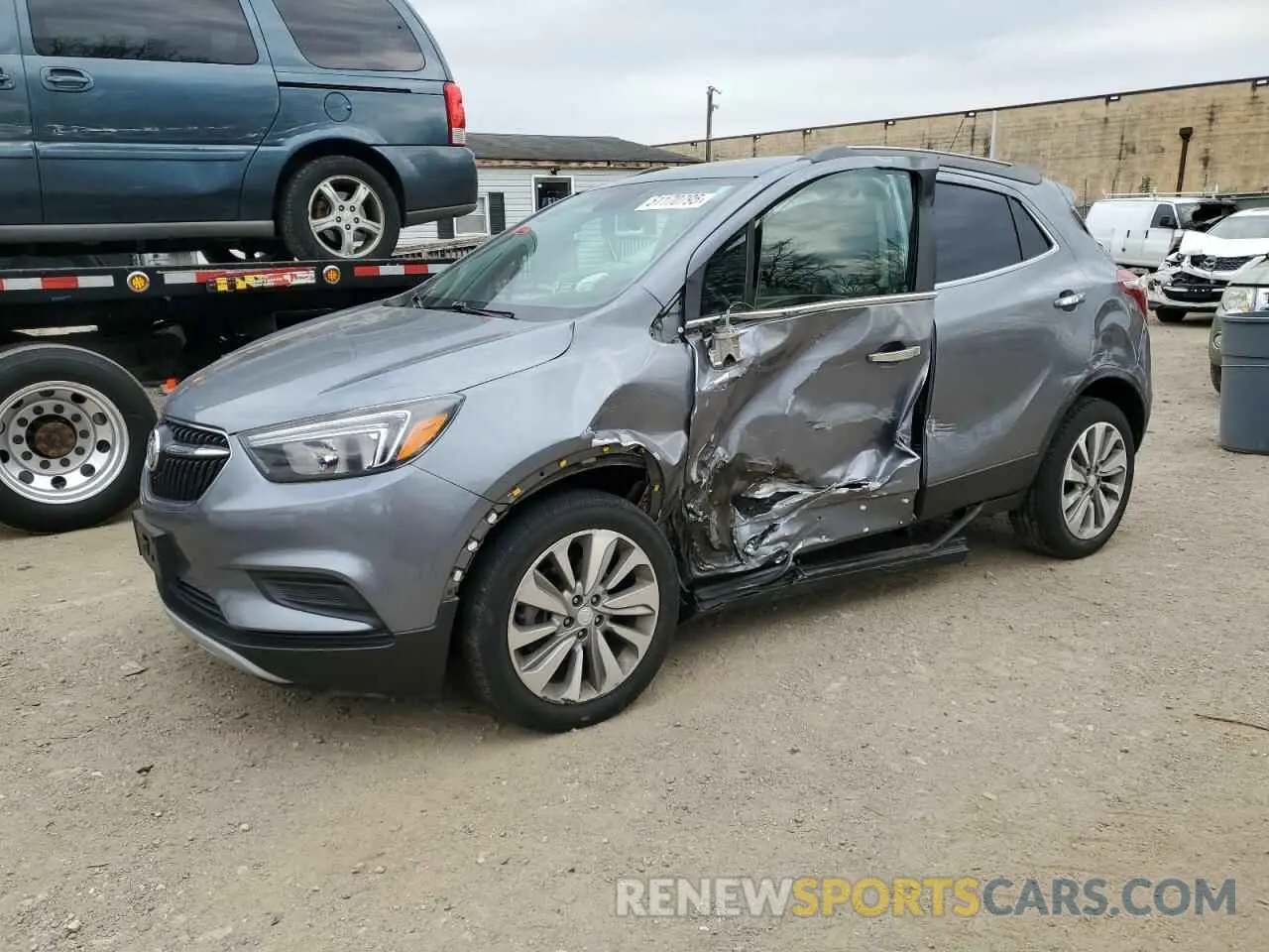 1 Photograph of a damaged car KL4CJASB6KB790727 BUICK ENCORE 2019