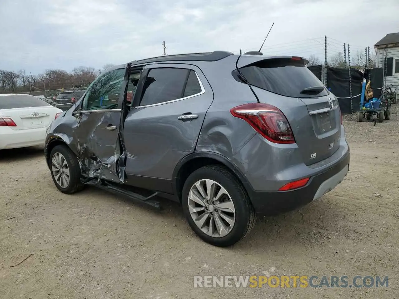 2 Photograph of a damaged car KL4CJASB6KB790727 BUICK ENCORE 2019