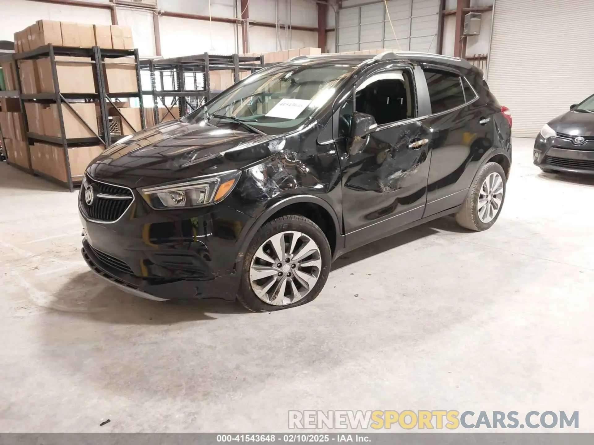2 Photograph of a damaged car KL4CJASB6KB800561 BUICK ENCORE 2019