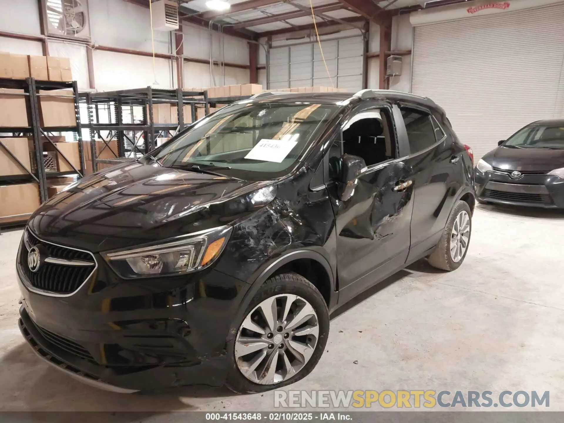 6 Photograph of a damaged car KL4CJASB6KB800561 BUICK ENCORE 2019
