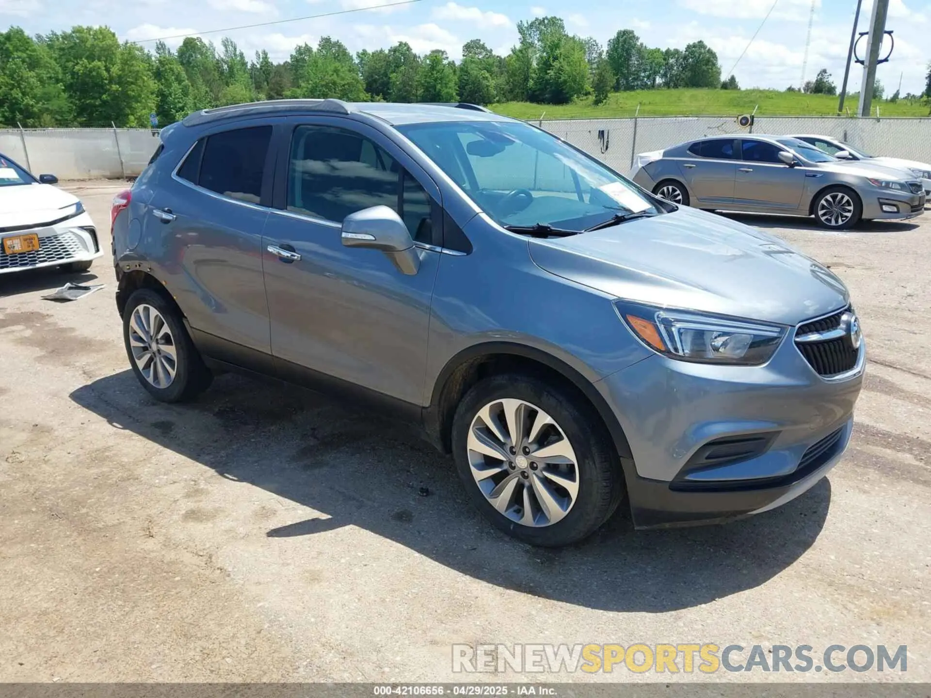 1 Photograph of a damaged car KL4CJASB6KB813018 BUICK ENCORE 2019