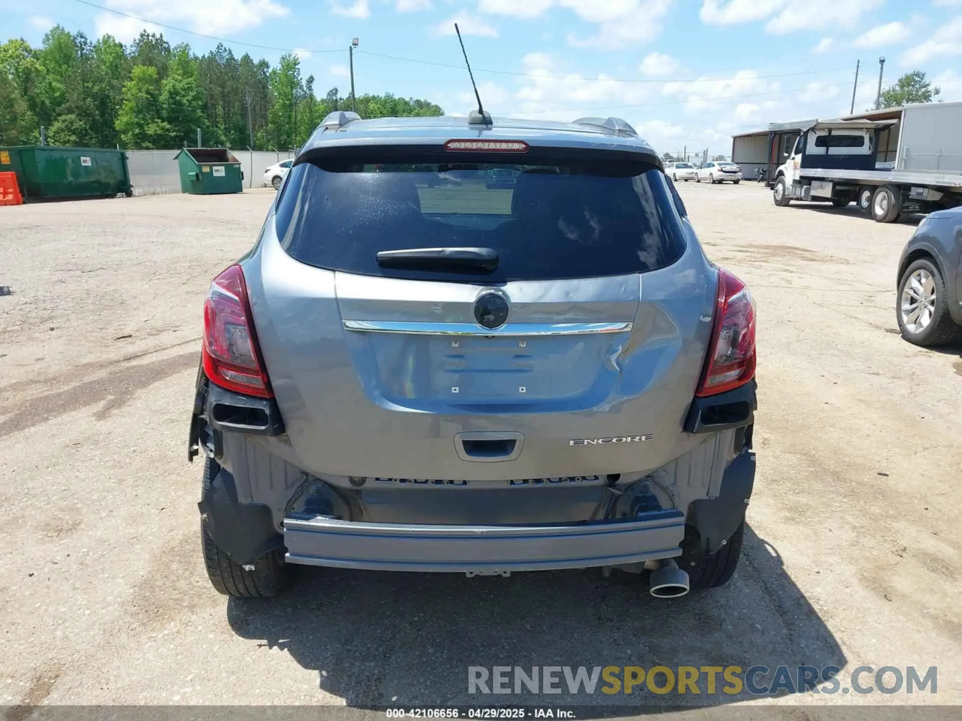 6 Photograph of a damaged car KL4CJASB6KB813018 BUICK ENCORE 2019