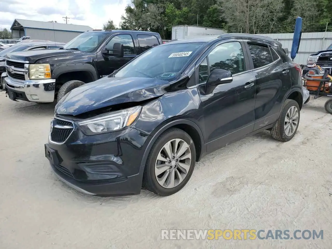 1 Photograph of a damaged car KL4CJASB6KB875390 BUICK ENCORE 2019