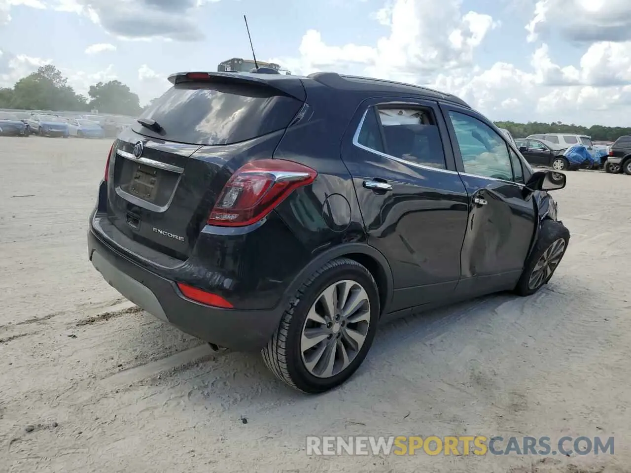 3 Photograph of a damaged car KL4CJASB6KB875390 BUICK ENCORE 2019