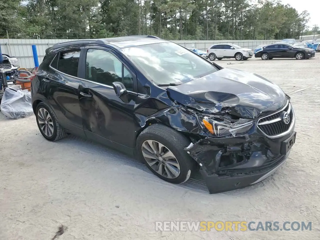 4 Photograph of a damaged car KL4CJASB6KB875390 BUICK ENCORE 2019