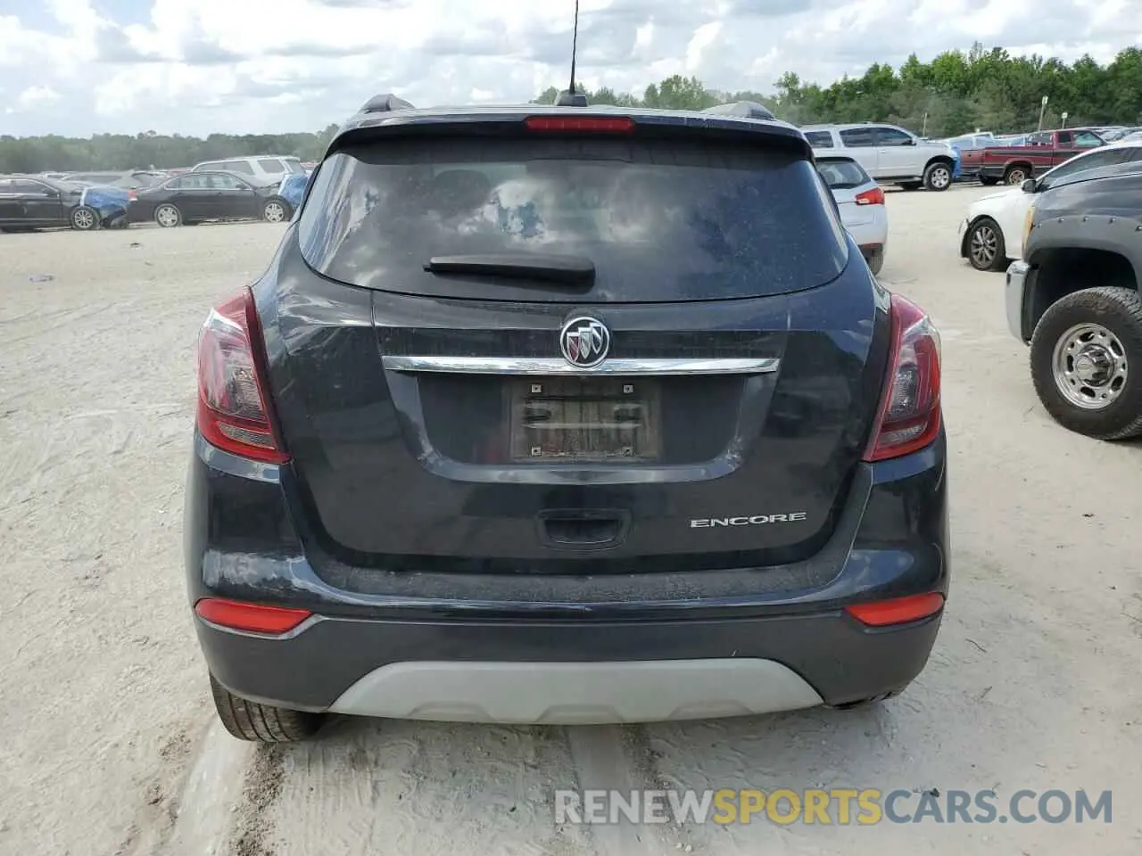 6 Photograph of a damaged car KL4CJASB6KB875390 BUICK ENCORE 2019